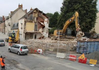 Démolition en accéléré vidéo – Timelapse de déconstruction